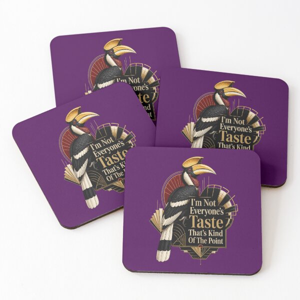 Item preview, Rhinoceros Hornbill - I'm Not Everyone's Taste That's Kind Of The Point designed and sold by Max Store.
