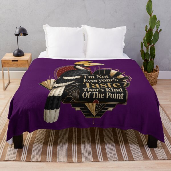 Item preview, Rhinoceros Hornbill - I'm Not Everyone's Taste That's Kind Of The Point designed and sold by Max Store.