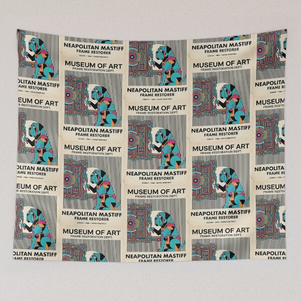 Item preview, Neapolitan Mastiff Frame Restorer designed and sold by PictoVibe.