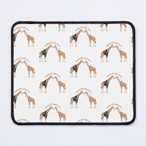 Item preview, Giraffe Couple Wedding Kiss designed and sold by Tiffany Roy.