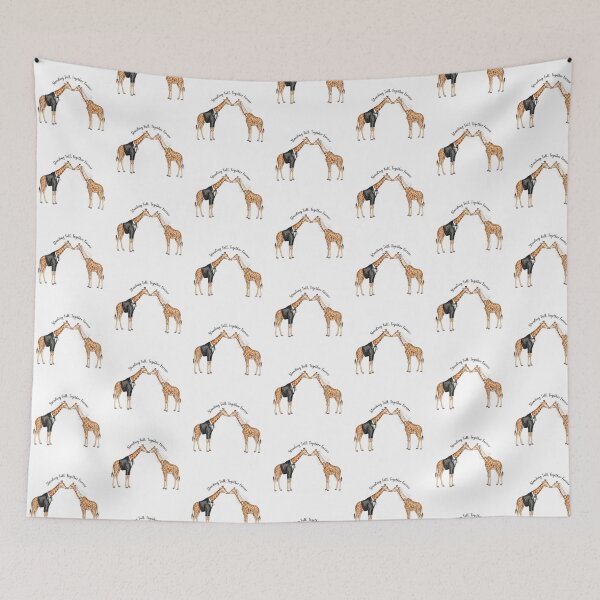 Item preview, Giraffe Couple Wedding Kiss designed and sold by Tiffany Roy.