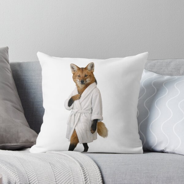 Item preview, Maned Wolf Fluffy Bathrobe designed and sold by Sillytoe.