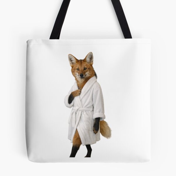 Item preview, Maned Wolf Fluffy Bathrobe designed and sold by Sillytoe.