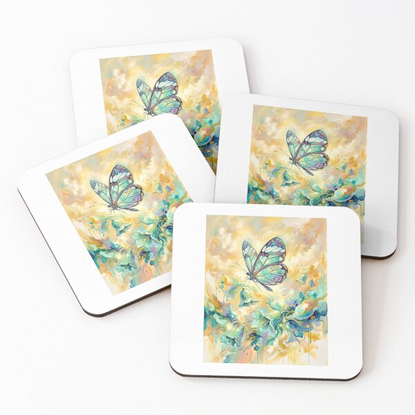 Item preview, Glasswing Butterfly Bell Messenger designed and sold by PictoVibe.