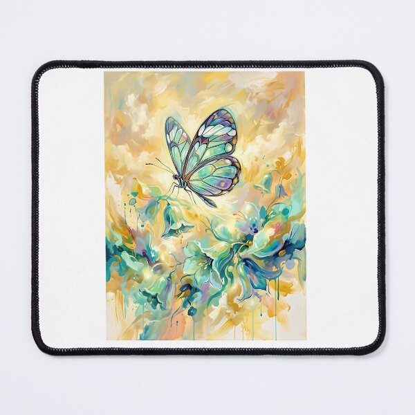 Item preview, Glasswing Butterfly Bell Messenger designed and sold by PictoVibe.