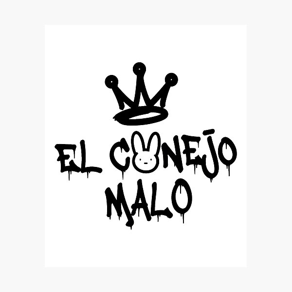 Item preview, El Conejo Malo Crown Graffiti Art designed and sold by Carolineermann.