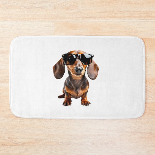 Item preview, Funny Cool Dachshund Wearing Sunglasses designed and sold by war-aooldridge.