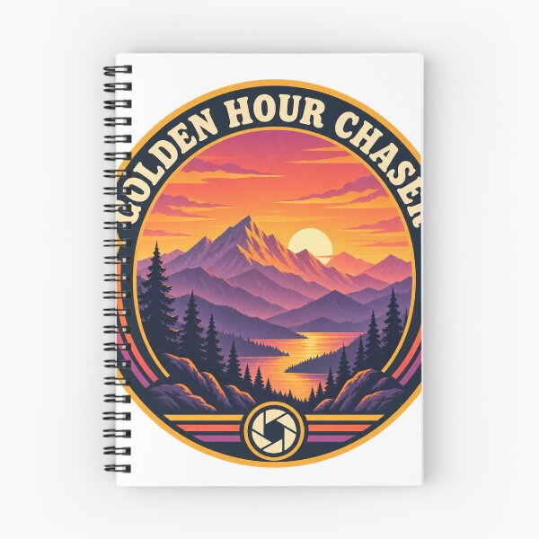 Item preview, Golden Hour Chaser Sunset Hiking Photography Gift designed and sold by ys96.