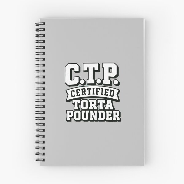 Item preview, Certified Torta Pounder Retro Humorous Foodie Graphic designed and sold by Carolineermann.