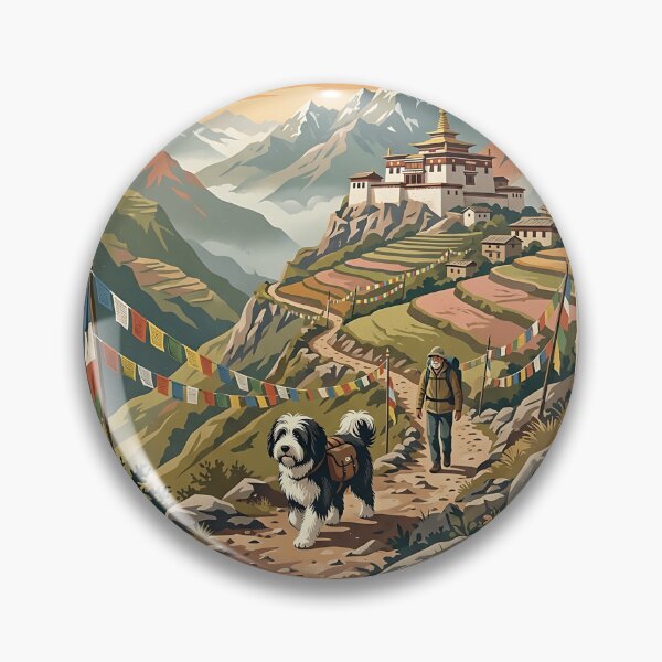 Item preview, Tibetan Terrier Monastery Guide designed and sold by PictoVibe.