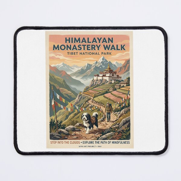 Item preview, Tibetan Terrier Monastery Guide designed and sold by PictoVibe.