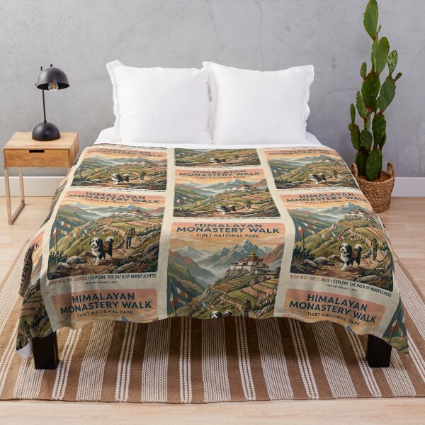 Item preview, Tibetan Terrier Monastery Guide designed and sold by PictoVibe.