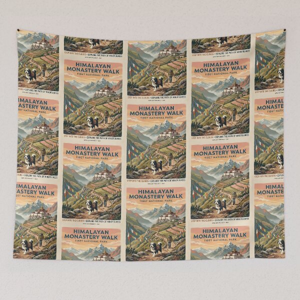 Item preview, Tibetan Terrier Monastery Guide designed and sold by PictoVibe.