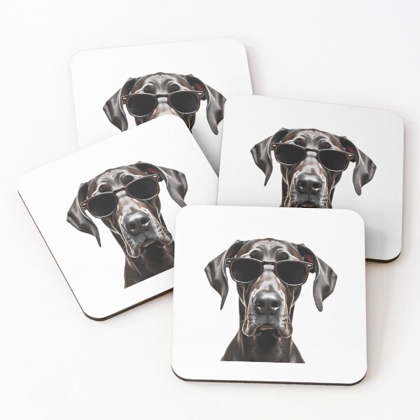 Item preview, Funny Cool Great Dane Wearing Sunglasses designed and sold by war-aooldridge.