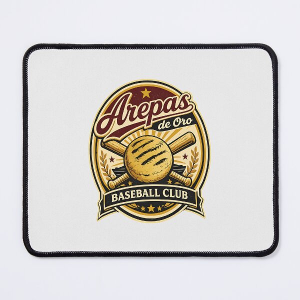 Item preview, Arepas de Oro Baseball Club Vintage Emblem designed and sold by Carolineermann.