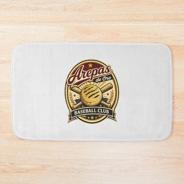 Item preview, Emblema Vintage del Club de Béisbol Arepas de Oro designed and sold by Carolineermann.