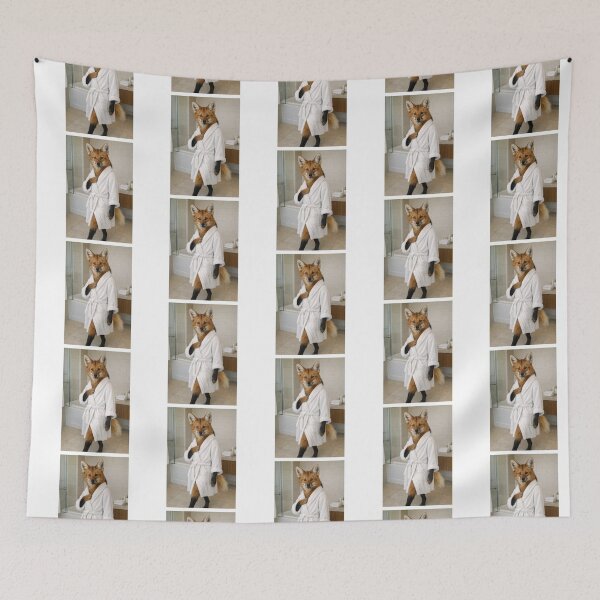 Item preview, Maned Wolf Spa Bathrobe designed and sold by Sillytoe.