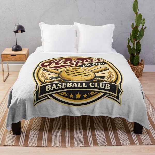 Item preview, Arepas de Oro Baseball Club Vintage Emblem designed and sold by Carolineermann.