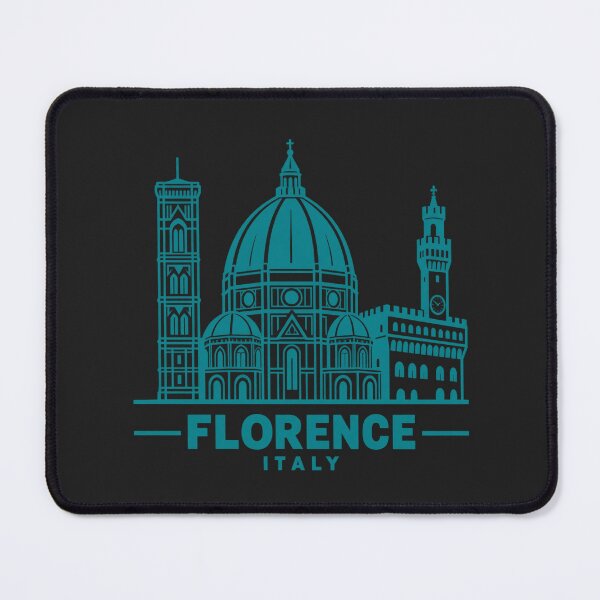 Item preview, Florence Italy Line Art Skyline Poster designed and sold by CMYKStudio.
