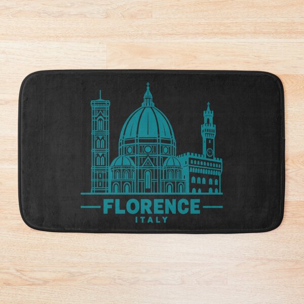 Item preview, Florence Italy Line Art Skyline Poster designed and sold by CMYKStudio.