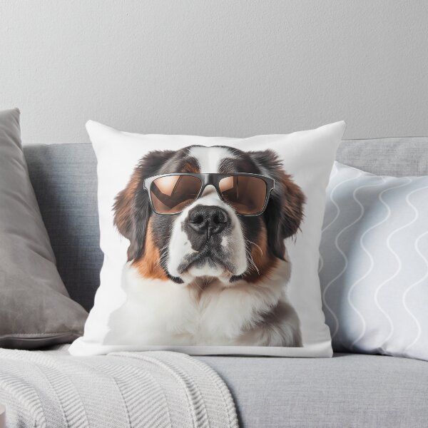 Item preview, Funny Cool Saint Bernard Dog Wearing Sunglasses designed and sold by war-aooldridge.