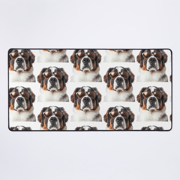 Item preview, Funny Cool Saint Bernard Dog Wearing Sunglasses designed and sold by war-aooldridge.