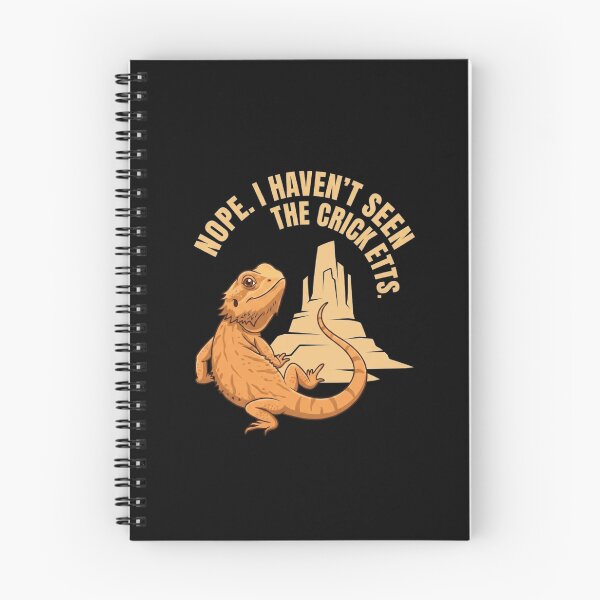 Item preview, Nope I Havent Seen The Crickets Funny Bearded Dragon Lizard Design designed and sold by Ostericaimusa.