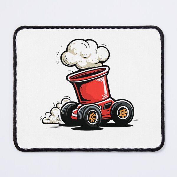 Item preview, Ramen Drift Car – Spicy Cup Noodle Racer Cartoon Design designed and sold by Alphakenon.