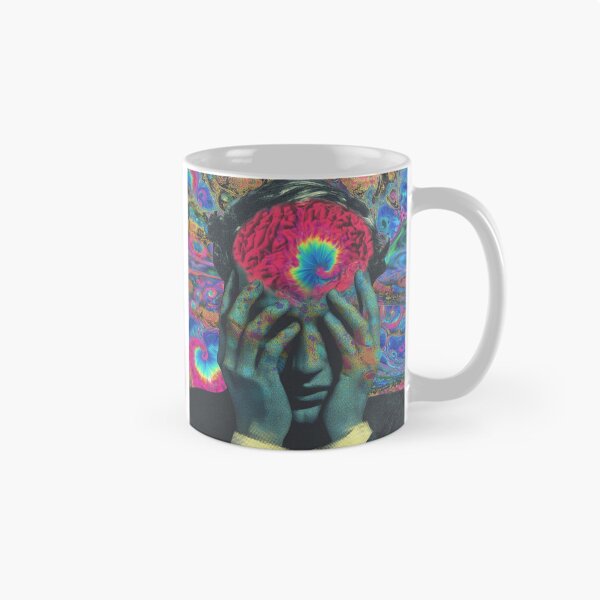 Item preview, Vortex Rainbow Brain Spiral Psychedelic Art designed and sold by MongLongStudio.