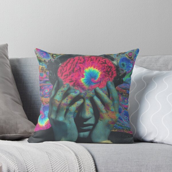 Aperçu de l'œuvre Art psychédélique en spirale arc-en-ciel du cerveau Vortex créée et vendue par MongLongStudio.