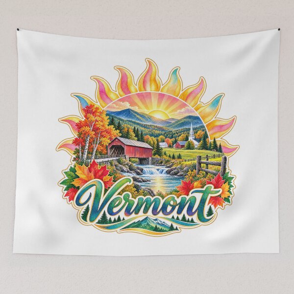 Item preview, Green Mountain State Sun designed and sold by Whimspired By Paxx.
