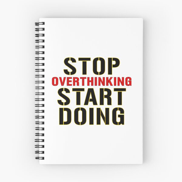 Item preview, Stop Overthinking Start Doing designed and sold by hal-omaggard.