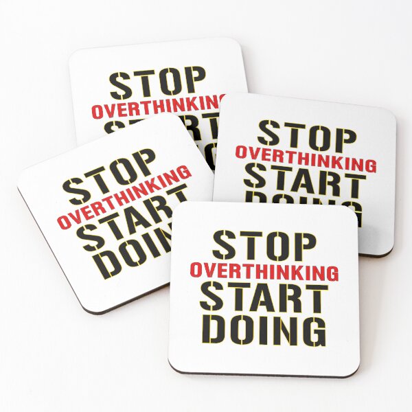 Item preview, Stop Overthinking Start Doing designed and sold by hal-omaggard.