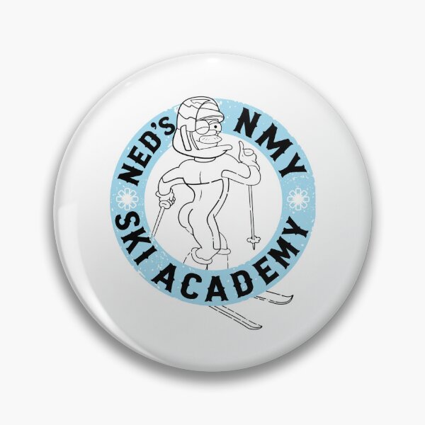 Item preview, Ned Flanders Ski Academy Funny Vintage Cartoon designed and sold by Jayceansensd.