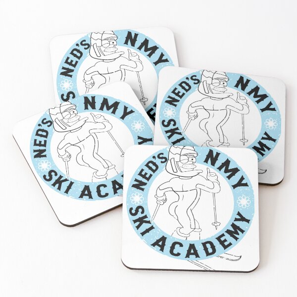 Item preview, Ned Flanders Ski Academy Funny Vintage Cartoon designed and sold by Jayceansensd.