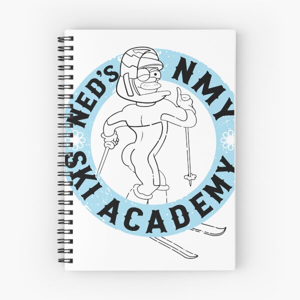 Item preview, Ned Flanders Ski Academy Funny Vintage Cartoon designed and sold by Jayceansensd.