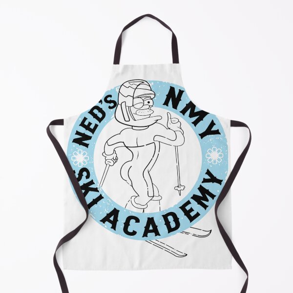 Item preview, Ned Flanders Ski Academy Funny Vintage Cartoon designed and sold by Jayceansensd.