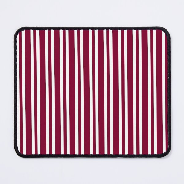 Item preview, Striped Pattern Burgundy White designed and sold by ArtbyDebbieC.