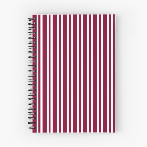 Item preview, Striped Pattern Burgundy White designed and sold by ArtbyDebbieC.
