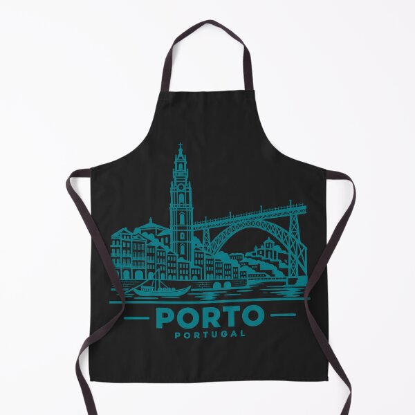 Item preview, Porto Portugal Line Art Skyline Poster designed and sold by CMYKStudio.