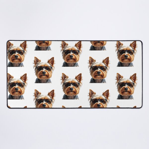 Item preview, Funny Cool Yorkshire Terrier Wearing Sunglasses designed and sold by war-aooldridge.
