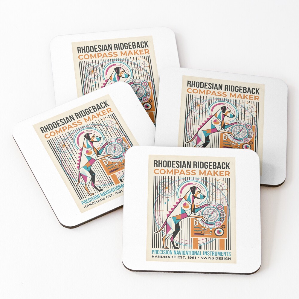 Item preview, Coasters (Set of 4) designed and sold by PictoVibe.