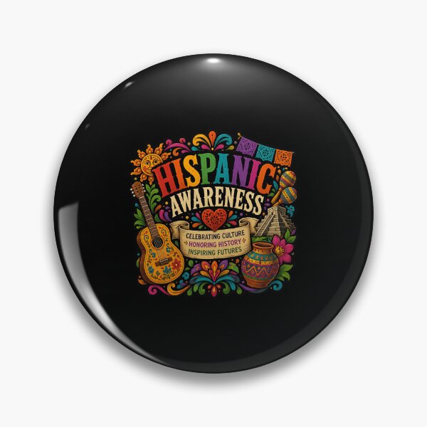 Item preview, Hispanic Awareness Culture History Futures Graphic designed and sold by Carolineermann.