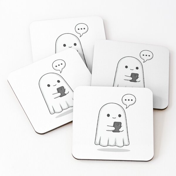 Item preview, Ghost Texting – Cute Chatting Spirit Design designed and sold by Alphakenon.