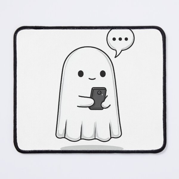 Item preview, Ghost Texting – Cute Chatting Spirit Design designed and sold by Alphakenon.