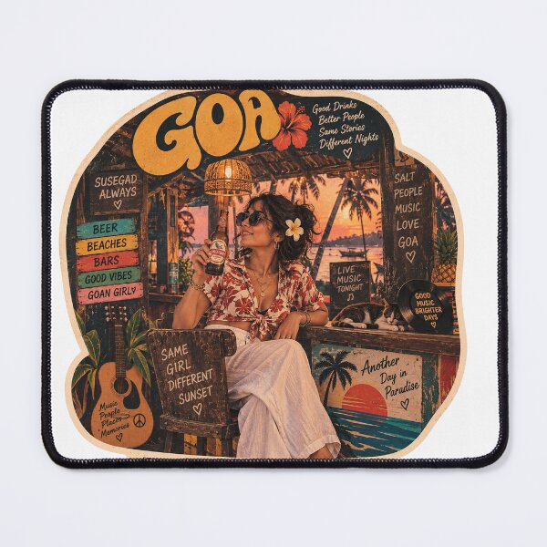 Item preview, Goa Susegad Souls — Another Day in Paradise designed and sold by Goanheartprints.