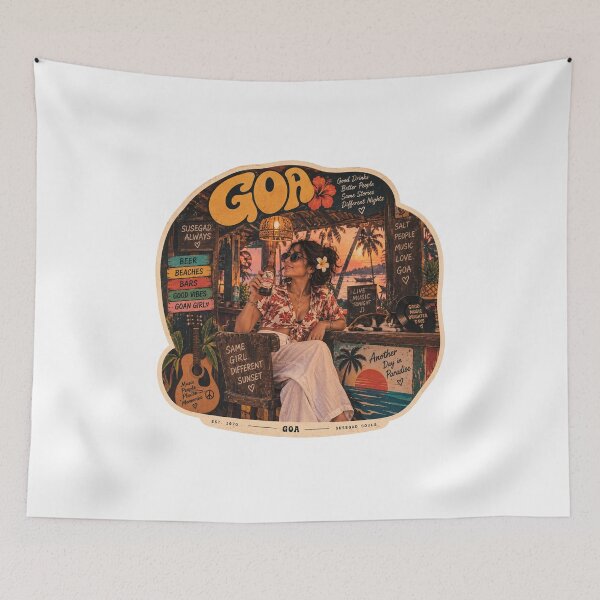 Item preview, Goa Susegad Souls — Another Day in Paradise designed and sold by Goanheartprints.