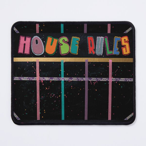 Item preview, House Rules Adults FX Empty Prop Board Poster designed and sold by brnpch.