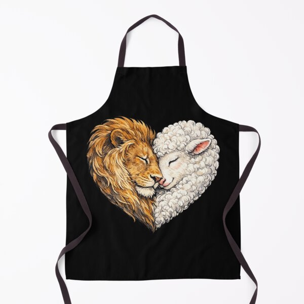Item preview, The Heart of the Lion and the Lamb designed and sold by Lion and Lamb Design.