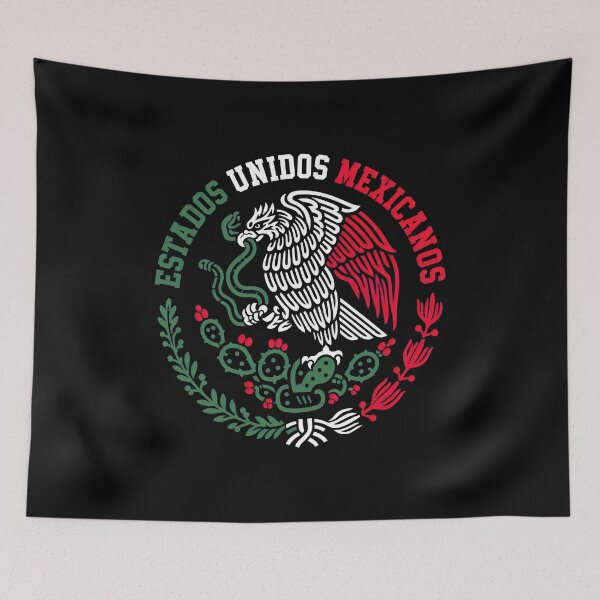 Item preview, Mexican Eagle & Snake Emblem - United Mexican States designed and sold by Carolineermann.